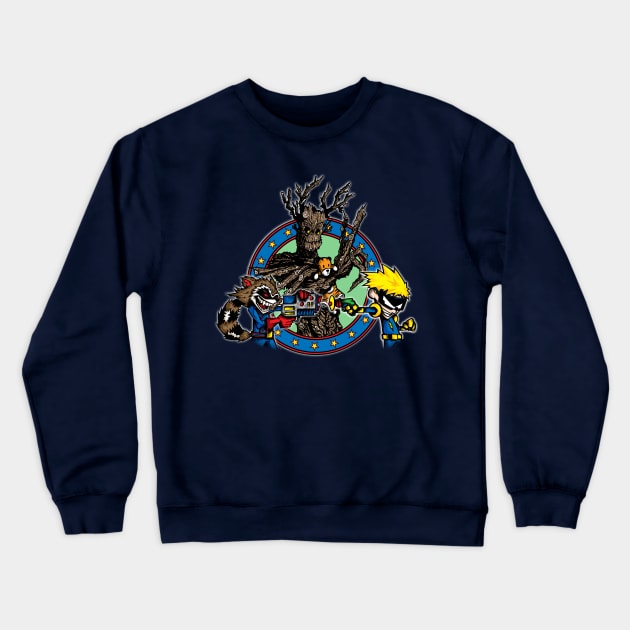 Spiff vs Rocket! Crewneck Sweatshirt by fmm3